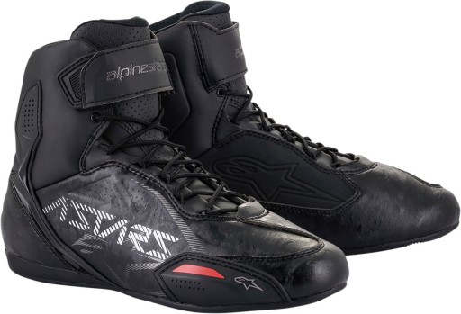 Кроссовки ALPINESTARS FASTER 3 BK/GUN SHOES Р. 9,5
