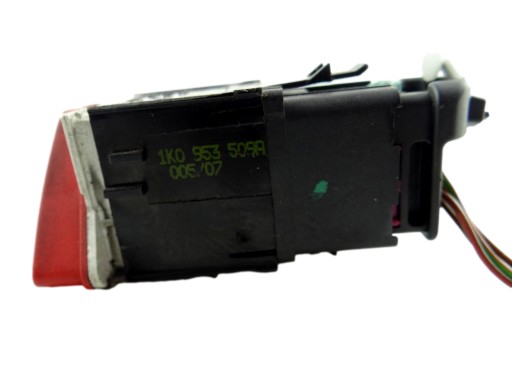 Interrupteur Lumières Lumières de secours VOLKSWAGEN GOLF V 1K0 953 509A
