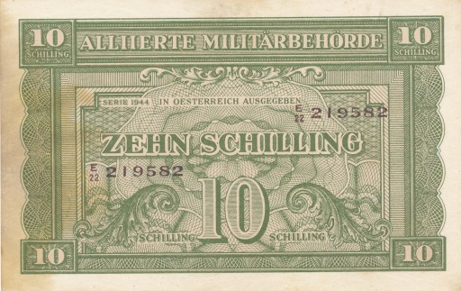 [MB9337] Austria 10 szylingów 1944