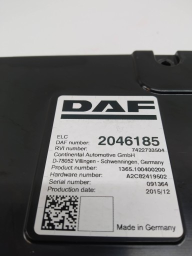 module 2046185 DAF XF (2012-2016) 106 Euro 6 440 FT
