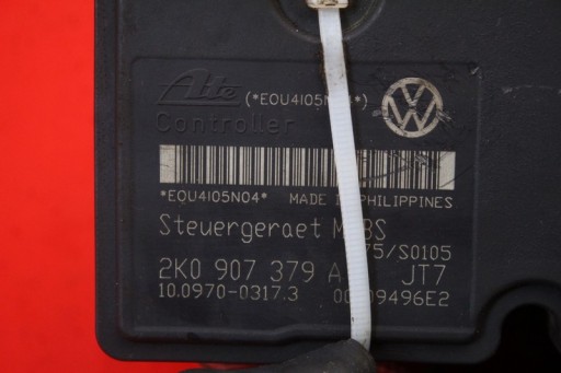 pump ABS 2K0614117A VW CADDY 3 III 1.9 TDI 105 KM 04-10