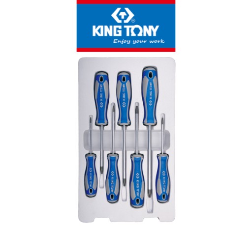Набір викруток 7cz. TORX З ОТВОРОМ KING TONY