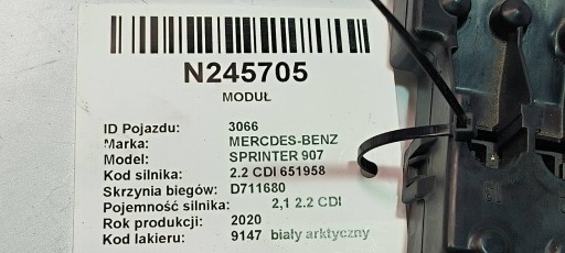 module A9075407112 Mercedes-BENZ SPRINTER 907