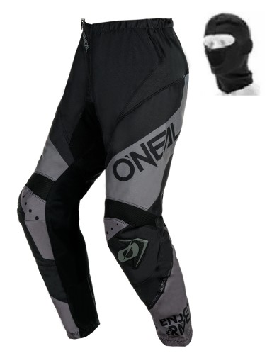ELEMENT RACEWEAR V.24 ЧОРНІ/СІРІ ШТАНИ 48/64