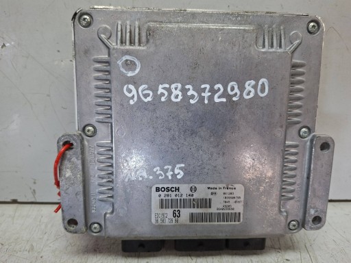 computer 0281012140 9658372980 9640938680 CITROEN PEUGEOT 2.0 HDI