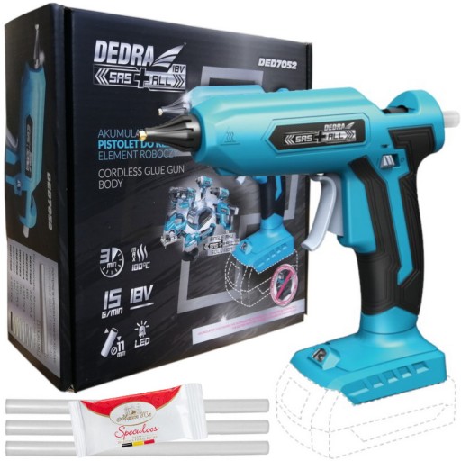 АККУМУЛЯТОРНЫЙ КЛЕВОЙ ПИСТОЛЕТ DED7052 SAS+ (КОРПУС)