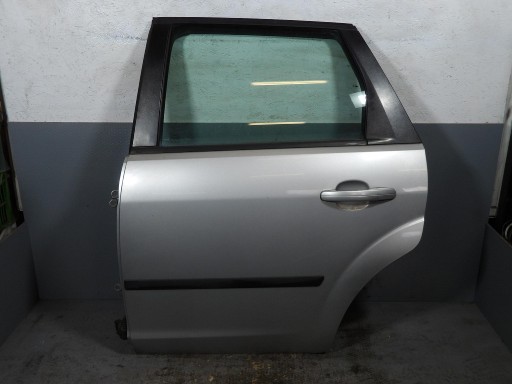 FORD FOCUS MK2 KOMBI door rear part left MOONDUST SILVER