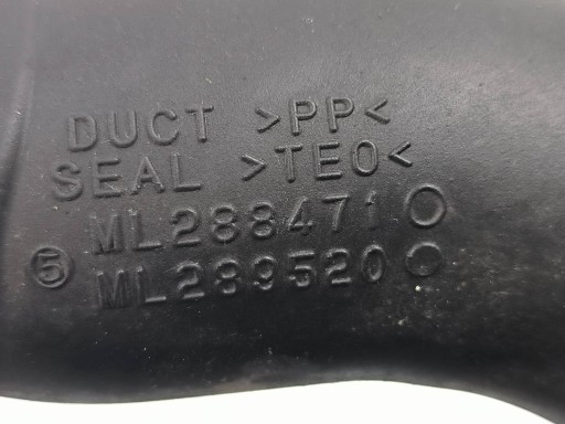 vedení trouba TROUBA ML288471 3.0 FUSO CANTER 9C18