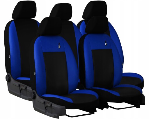 РАЗМЕРНЫЕ КОЖАНЫЕ ЧЕХОЛЫ НА OPEL ZAFIRA C 5m