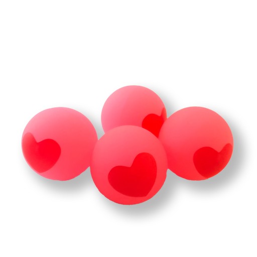 ГУМОВИЙ М'ЯЧ СЕРЦЕ ДЛЯ ПІДСТРІКУ