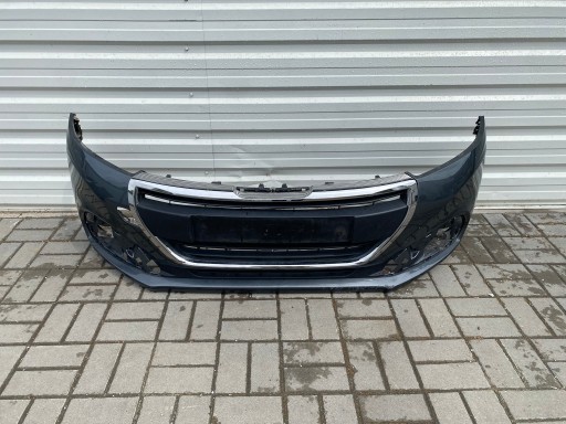 Бампер передний peugeot 208 i lift eu
