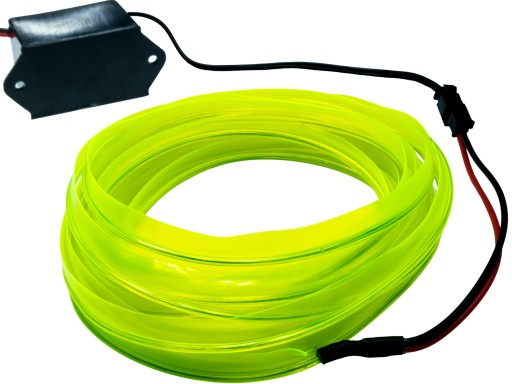 El WIRE 4M оптическое волокно 3,2 мм толстая полоса 10 цветов