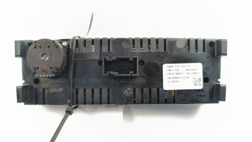 Unite commande clima 9251482 BMW F01 F02 750Li xDrive