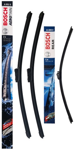 3397009051 3397008009 - BOSCH AERO СТЕКЛООЧИСТИТЕЛИ ПЕРЕДНИЕ И ЗАДНИЕ SKODA ROOMSTER