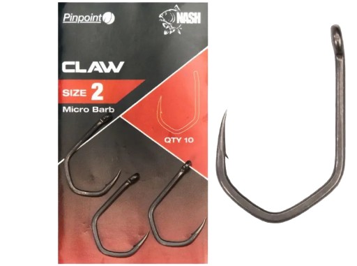 Грунтовні гачки, з зубчиком Nash Claw, 10 шт.