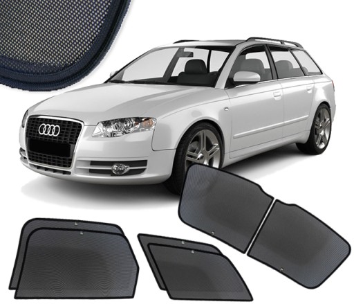 Шторы для Audi A4 B7 Avant 2004-2008