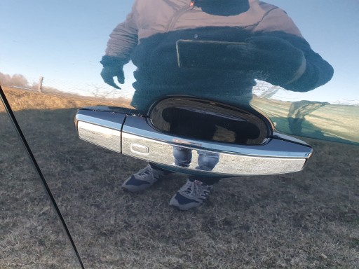 ХРОМИРОВАННАЯ ДВЕРНАЯ РУЧКА KEY LOOK БЕСПРОВОДНАЯ OPEL INSIGNIA