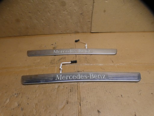 mouldings caps of the threshold left right front Mercedes CLA W117 C117 B-klasa W246