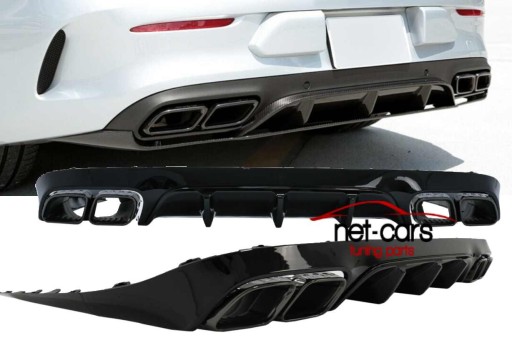 NTRDMBC238E63BKT - Диффузор спойлер MERCEDES C238 16-купе E63 AMG B