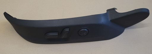 levers control cover seat left front AUDI A3 8P OE EU black