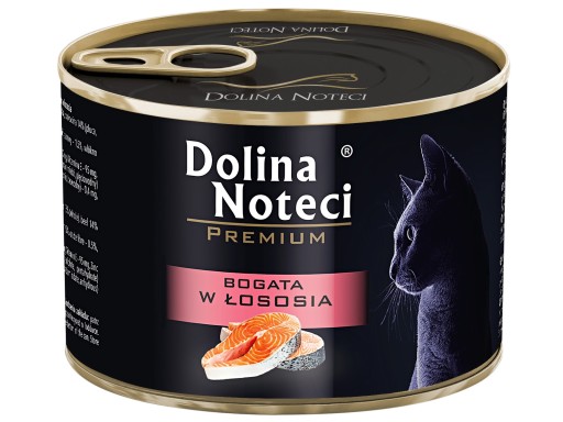 DOLINA NOTECI PREMIUM KOT ŁOSOŚ 185G