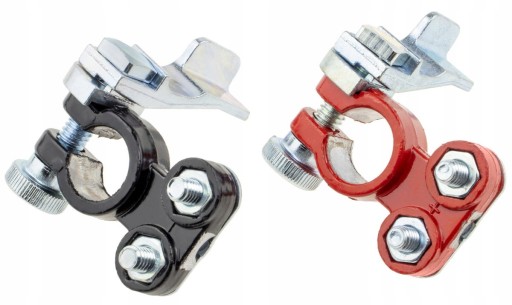 V09207 - ХОМУТИ АКБ САМОЗАЖИМНІ ПОСИЛЕНІ 800А