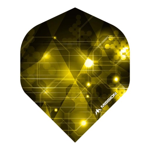Mission Astral Yellow feathers 3 шт.