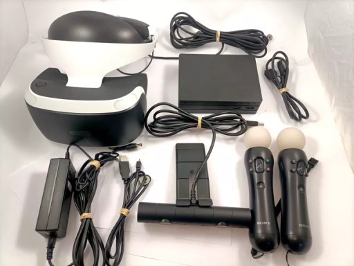 SONY PS4 VR HEADSET GOGLE OKULARY KAMERA KINECT PUDEŁKO