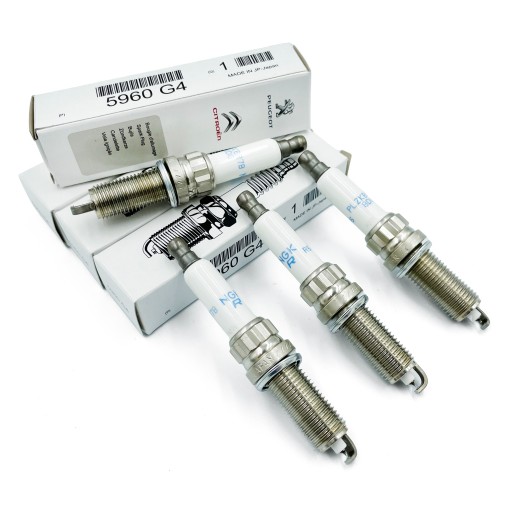 4 свечи зажигания oe psa citroen peugeot 5960g4