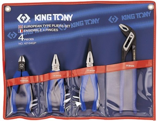 НАБОР ЩИПЦОВ 4 ШТ. РЕГУЛИРУЕМАЯ РЕЗКА КОМБИ-РЕШЕТКА