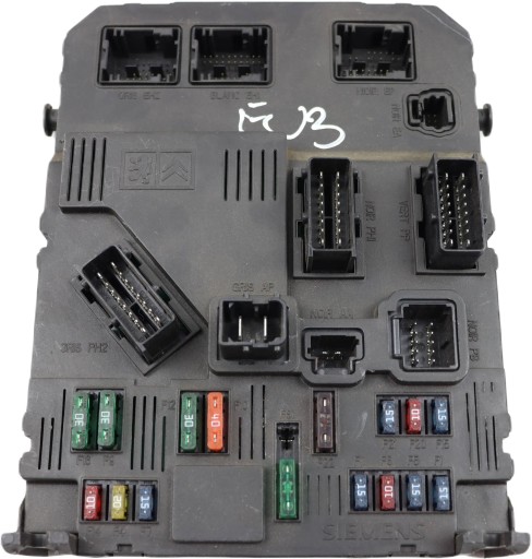 CITROEN PEUGEOT module control unit compartment BSI 9650584780 S118085120B