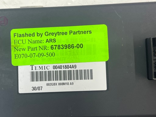 BMW E60 E61 E63 E70 E65 modul Bedienteil Achsträgers DYNAMIC DRIVE 6783986