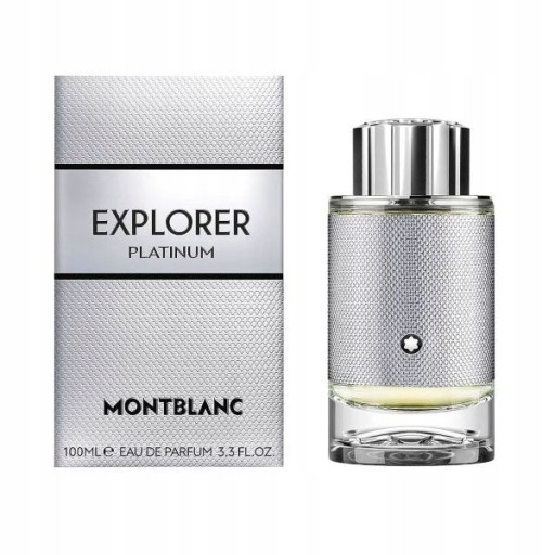 montblanc explorer platinum woda perfumowana 100 ml    uszkodzony