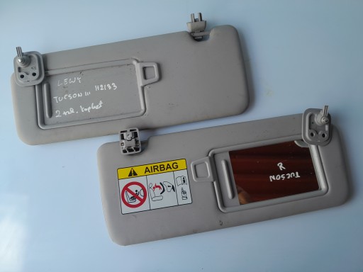 DANYCH151 - Сонцезахисний козирок лівий і правий TUCSON III 15R