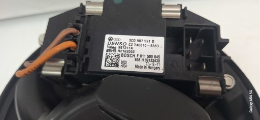 tOPENÍ klími VW GOLF V 995775T 3C0907521D