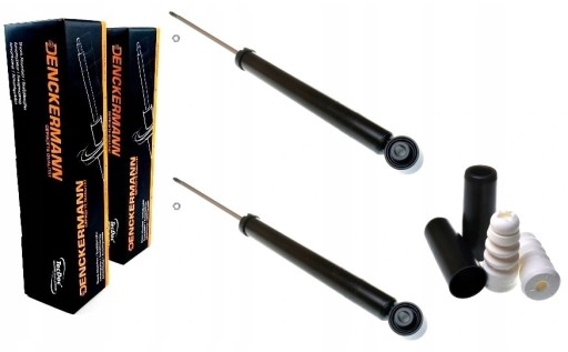 ALL2172 ALL2172 - Накладки на амортизаторы бампера комплект задние fiat linea