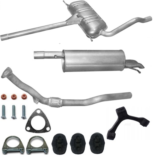 VOLKSWAGEN VW PASSAT B5 1,8 2,0 глушитель комплект