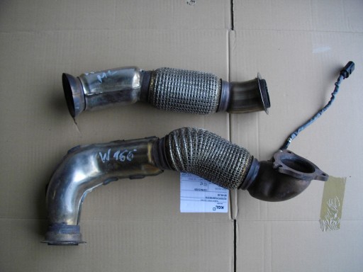 MERCEDES ML W166 гнучка труба глушника
