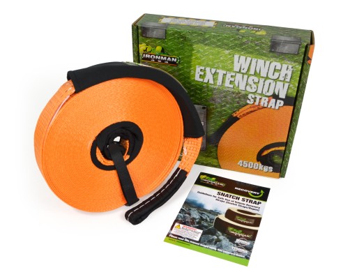 Кінетична стрічка 20 м x 50 мм/4,5 тонни IRONMAN 4x4