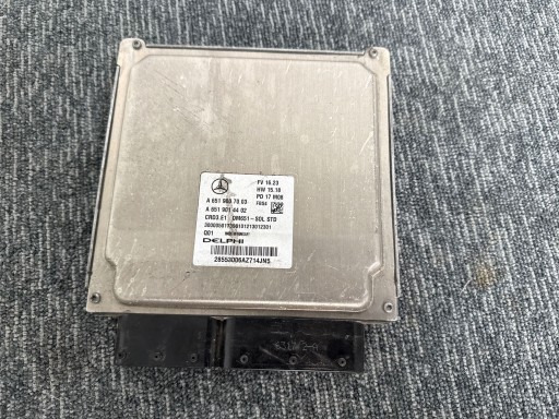 A6519007003 - Mercedes-benz cla w117 2017 компьютер/контроллер блока управления двигателем оригинальный eu