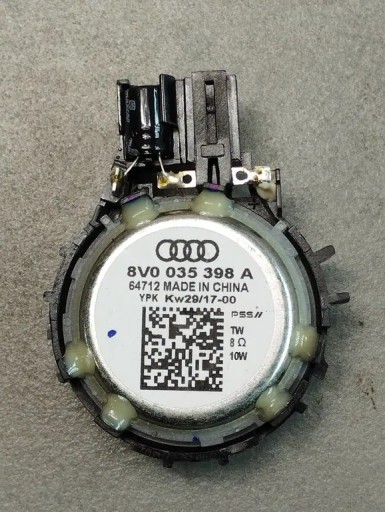 Audi A3 S3 8V Lautsprecher NISKOTONOWY 8V0035398A 2X