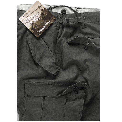 HELIKON Spodnie BojÓwki Wojskowe M65 Czarne REG. 10109422052 Odzież Męska Spodnie ZP LYAKZP-6