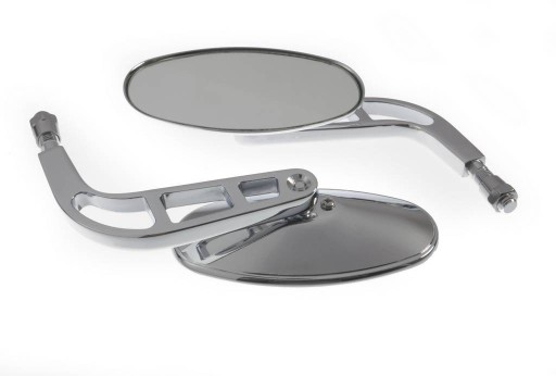 209-61901 - УНИВЕРСАЛЬНЫЕ МЕТАЛЛИЧЕСКИЕ ХРОМИРОВАННЫЕ ОВАЛЬНЫЕ ЗЕРКАЛА