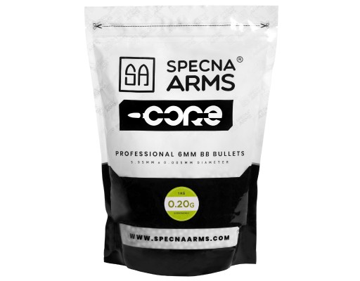 Guličky Specna Arms CORE BIO 0,20g - 1 kg