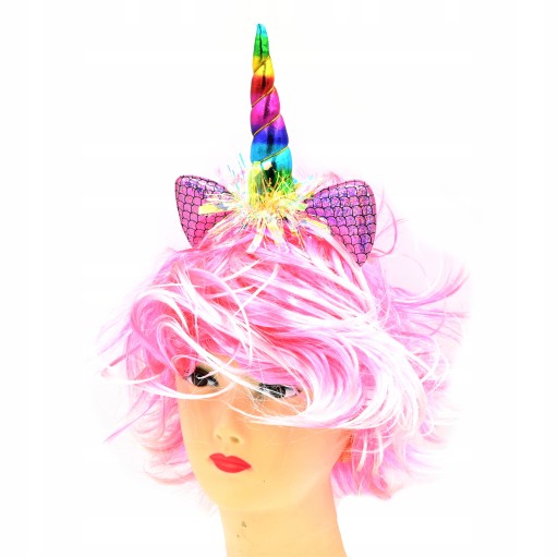 КОМПЛЕКТ ПЕРУКИ ЄДИНОРОГА