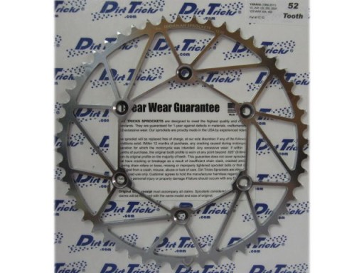 YZ52 - Звездочка 52 YAMAHA YZ WR YZF WRF 125 250 426 450