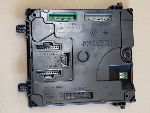 module control unit BCM RENAULT LAGUNA III 3 2.0 DCI OE EUROPA A2C53297639