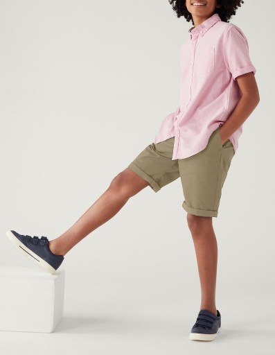 Pantoneclo Kids Wear Canvas Shorts nohavice