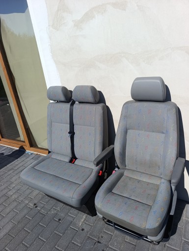 Komplet seats przednich VW T5 T6 PASAZER DWOJKA KIEROWCA front INKA