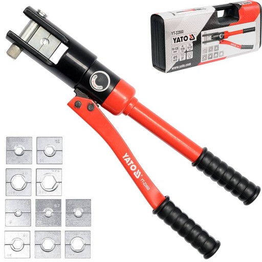 Yato ручной гидравлический пресс 10 - 120MM2 YT-22860